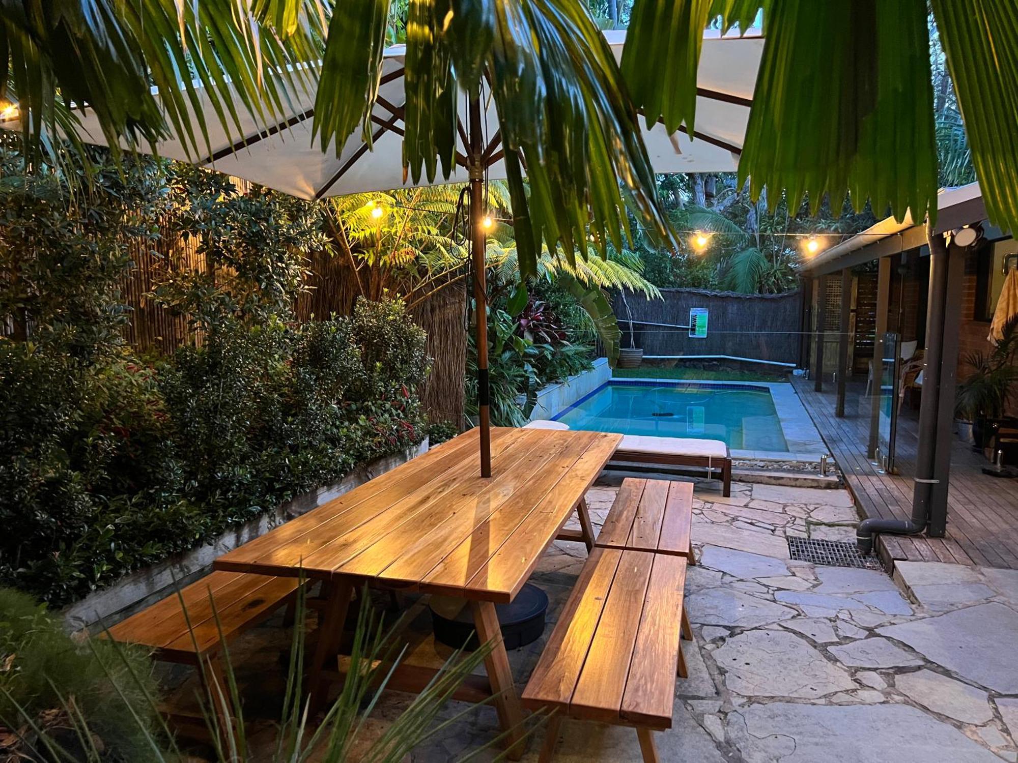 Jungle - Pet-friendly Hot Tub, Firepit & Pool In Beachside Hideaway Byron Bay