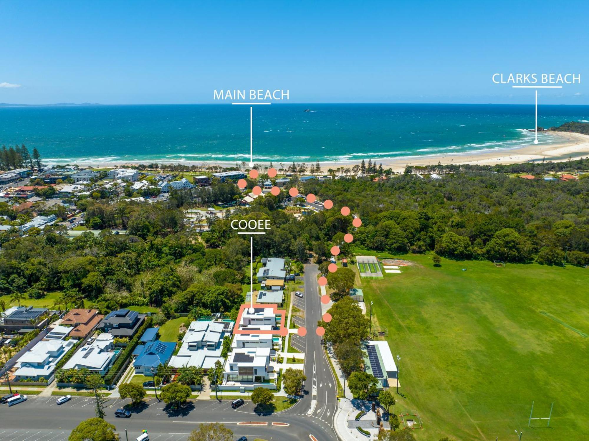 Cooee -brand New With Private Pool 350m To Beach! Casa de férias Byron Bay