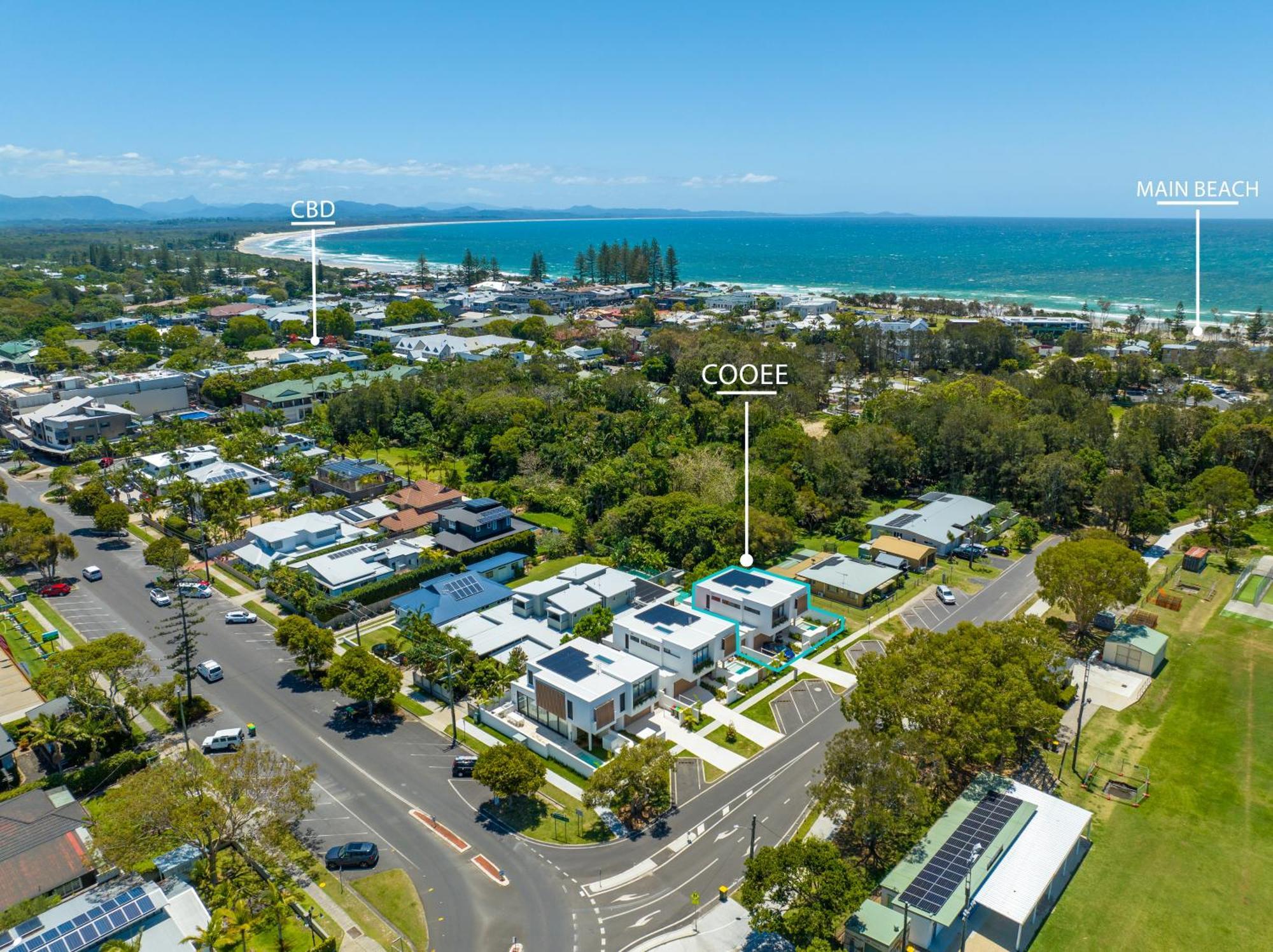 Cooee -brand New With Private Pool 350m To Beach! Byron Bay