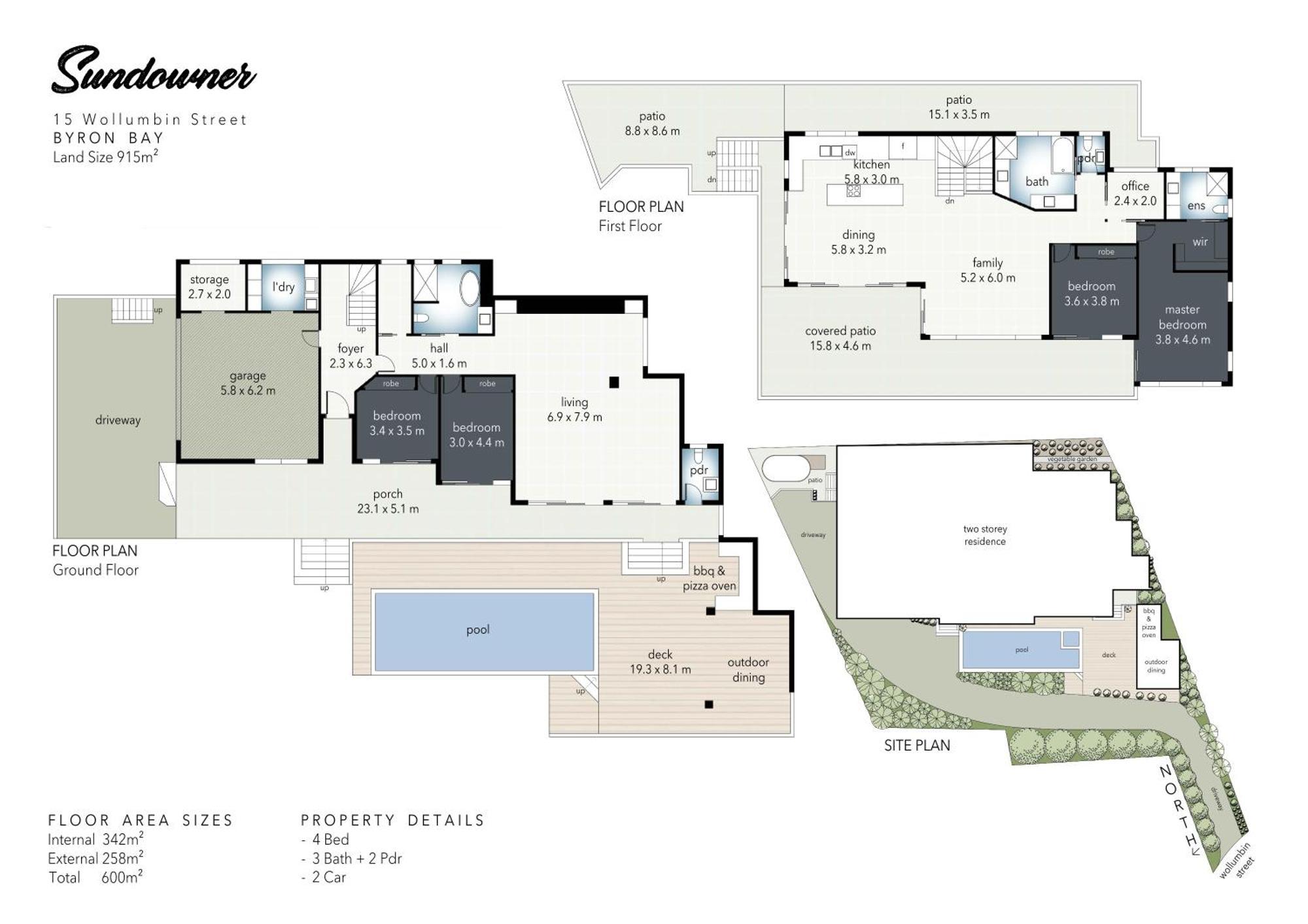 Sanctuary Spaces - Sundowner Villa Byron Bay