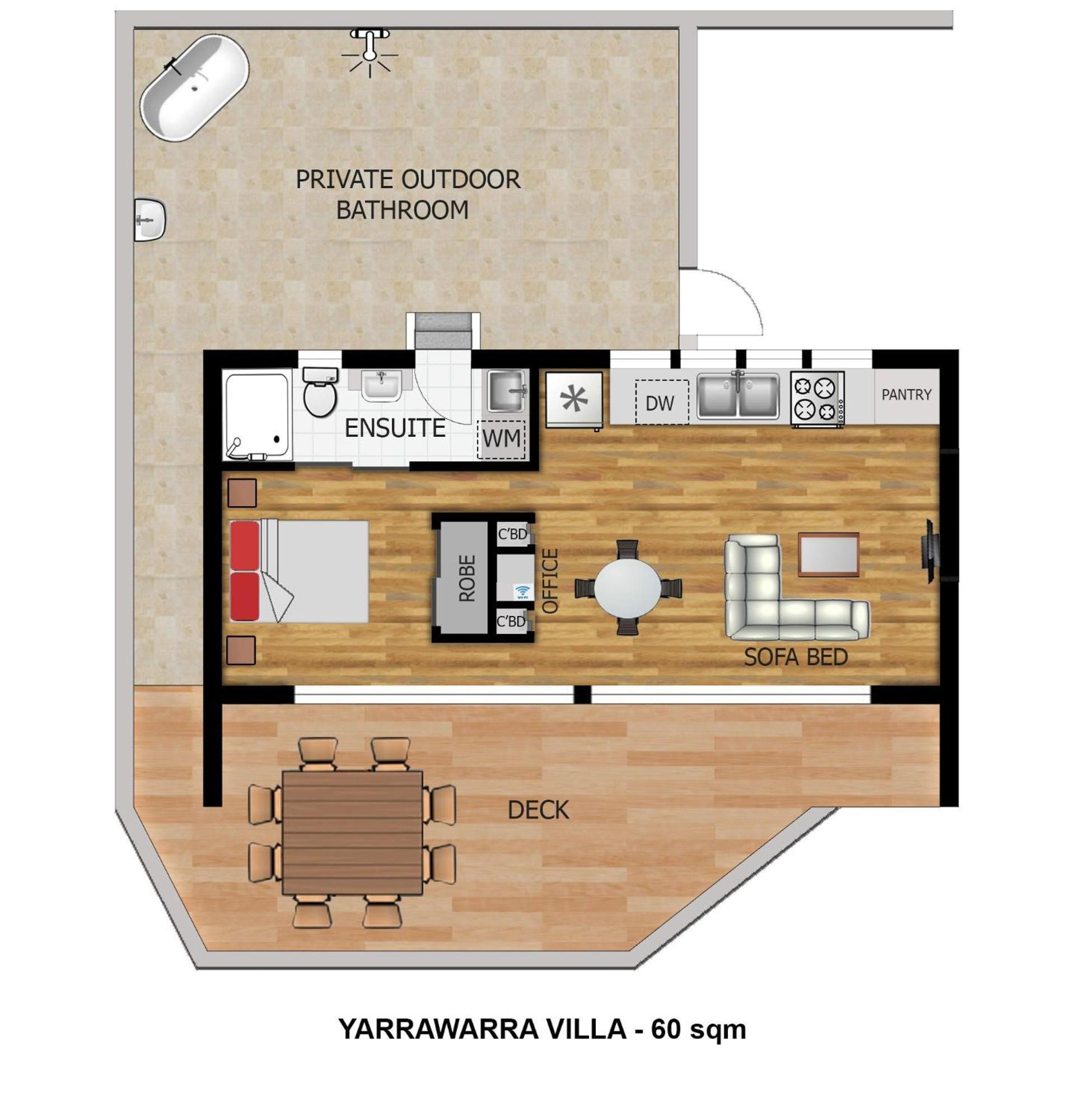 Villa Cavvanbah - Yarrawarra Byron Bay