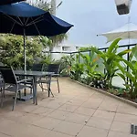 Byron Bay Beachfront Holiday Apartments Courtyard 4