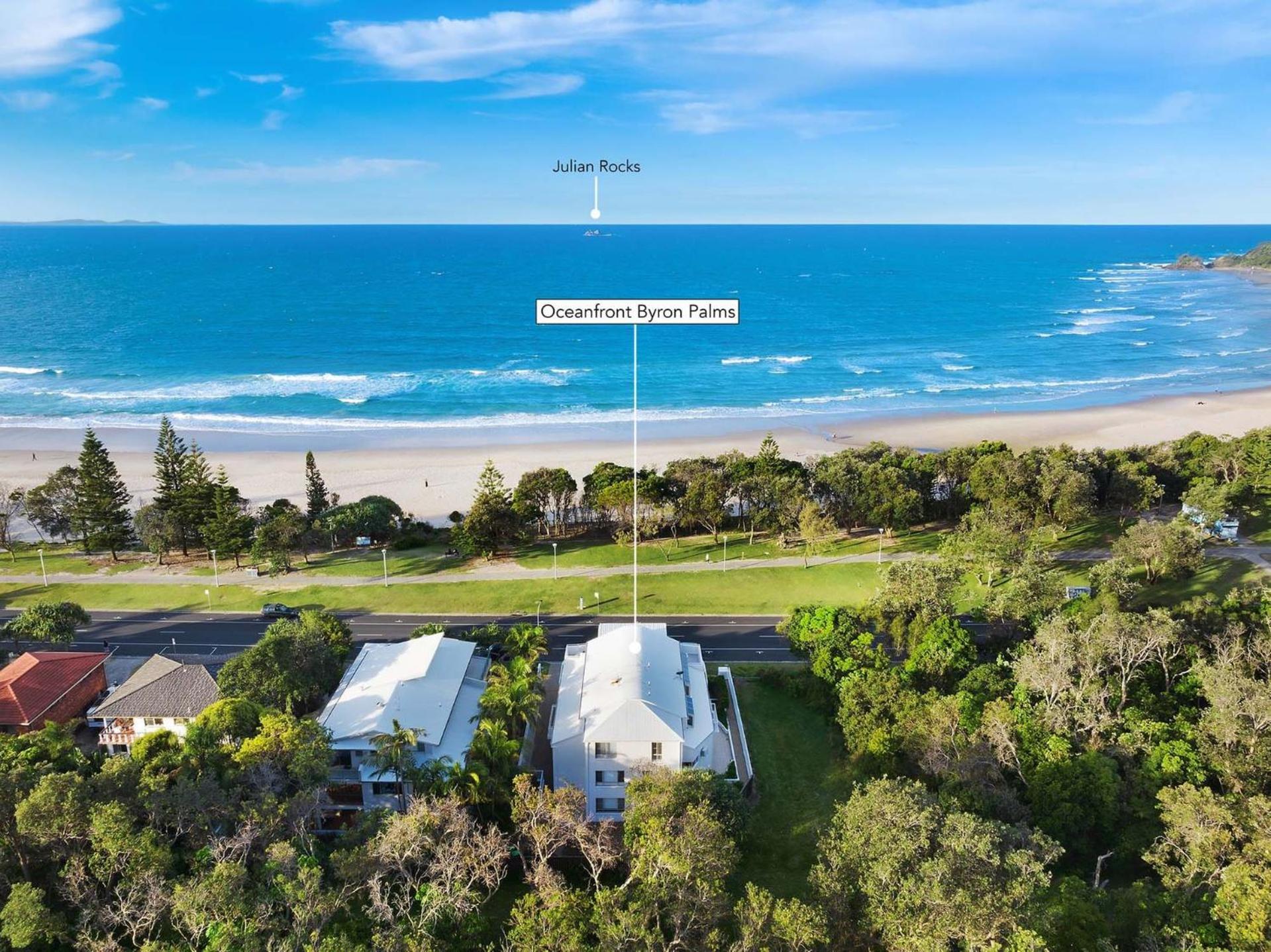 Oceanfront Byron Palms - 2 Bedroom Main Apartment *