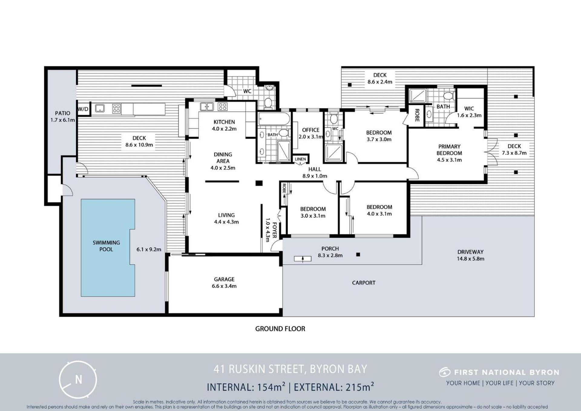 Blubayu Holiday home Byron Bay