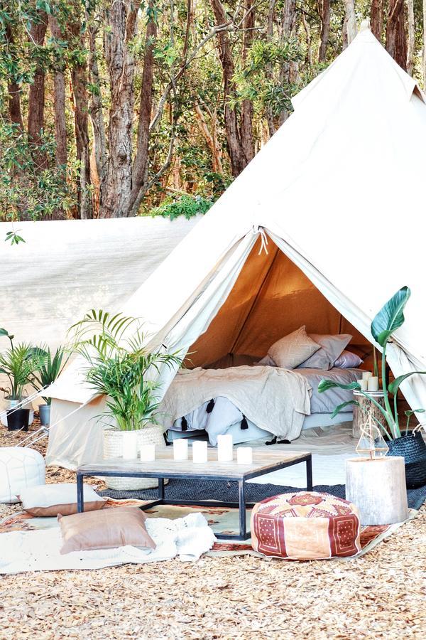 The Village Glamping Luxury tent Byron Bay